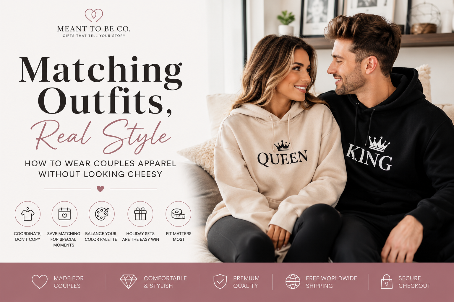 Matching Outfits, Real Style: How to Wear Couples Apparel Without Looking Cheesy