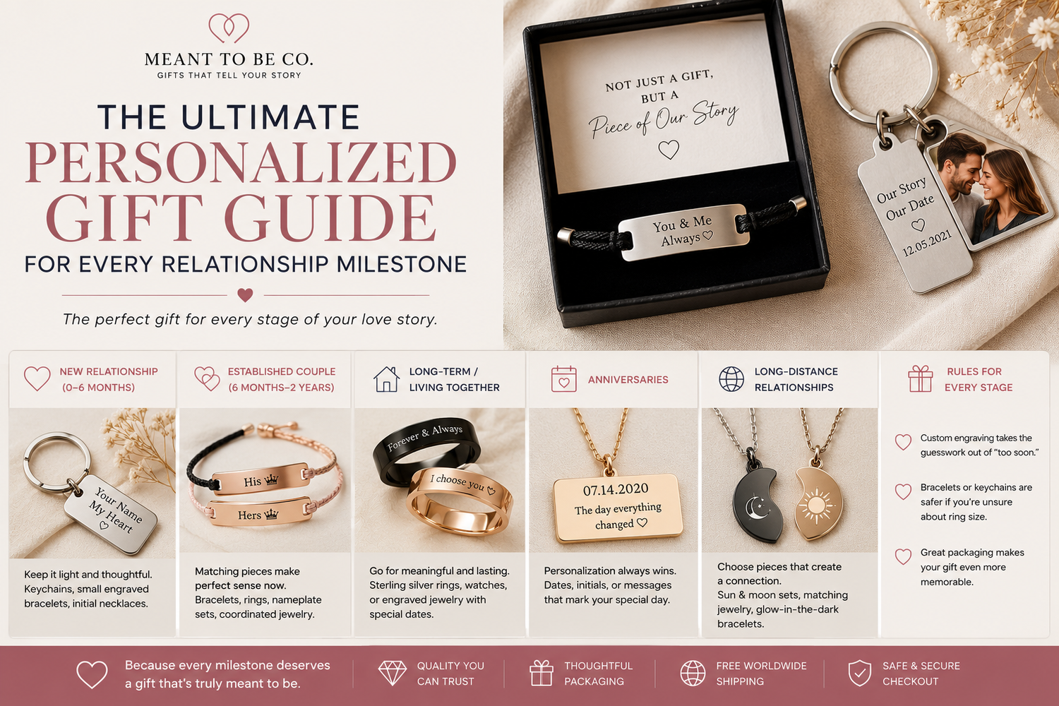 The Ultimate Personalized Gift Guide for Every Relationship Milestone
