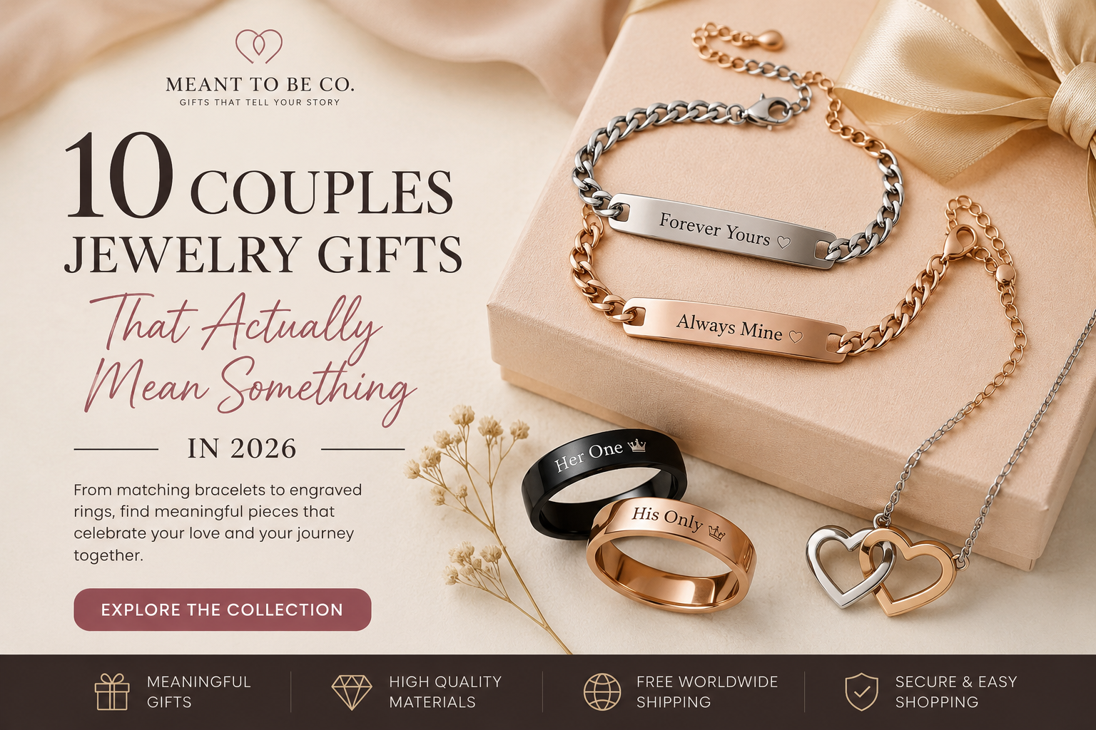 10 Couples Jewelry Gifts That Actually Mean Something in 2026