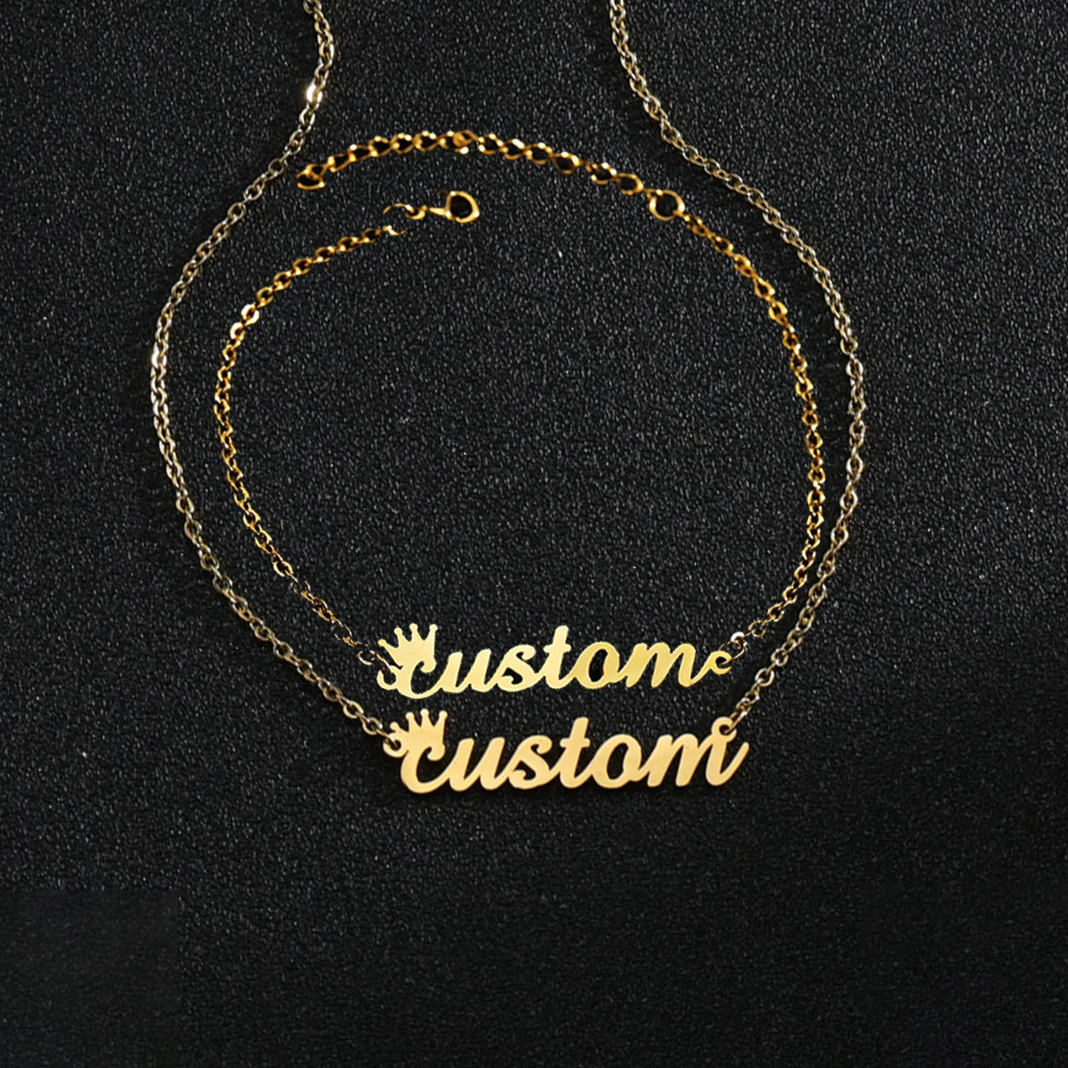personalized custom names bracelet necklace