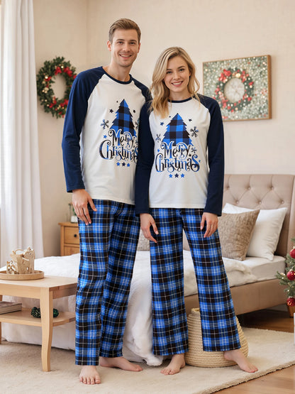 Family Matching Reindeer Pajamas Set – Festive Holiday Sleepwear